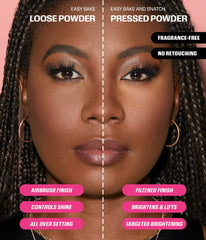 Easy Bake Fragrance Free Loose Baking and Setting Powder